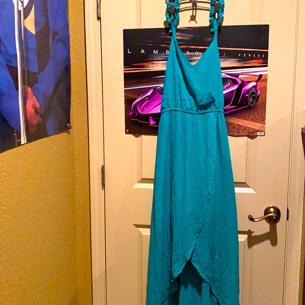 A turquoise dress, size large Jack by BB DaKota